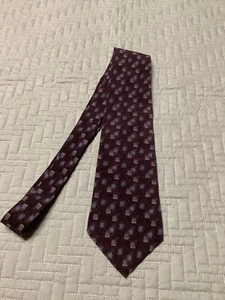 Men’s Very Nice Barrngton Silk Tie Made In Korea Neck Tie - Picture 1 of 3