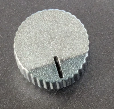 NOS Uniden Radio Replacement Metal Knob  Part# FNBY481438Z - Image 1 of 4