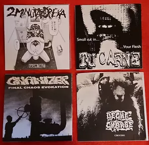 4x Vinyl Single GOREGRIND: Sarcophaga Carnaria TU CARNE Cause For Effect uvm. - Bild 1 von 10