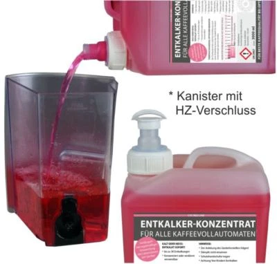 CTC-RED LINE 5,5L Entkalker Konzentrat (+10%) Indikator, Amidosulfon,alle Kaffeevollautomaten