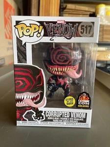 Funko Pop LACC Corrupted Venom Glow in the Dark Marvel 517 - Imagen 1 de 5