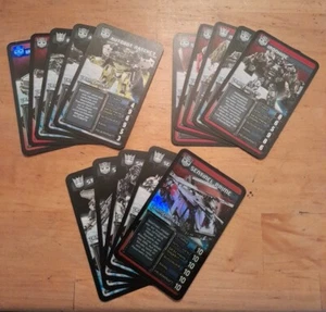Top Trumps Transformers Dark Of The Moon - Rare German Booster Pack 15/18 Cards - Picture 1 of 5
