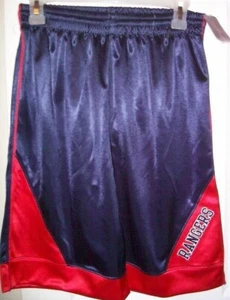 Texas Rangers Blue Red Athletic Shorts Boys Size XL 18 / 20 NWT     - Picture 1 of 1