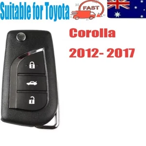 Complete Remote Smart Key Suitable for Australian Toyota Corolla 2012- 2017 4D72 - Picture 1 of 3