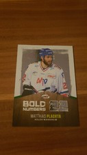 DEL 17-18 2017-2018 PARALLEL BOLD NUMBERS Matthias plate eagle Mannheim