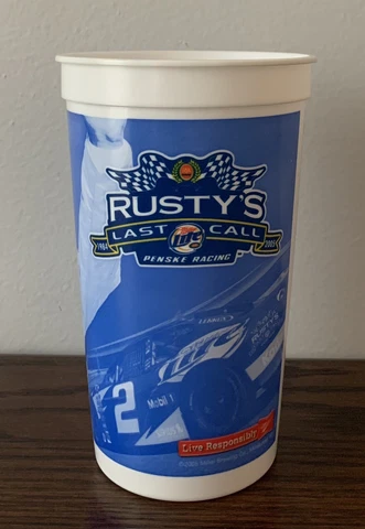 Rusty Wallace Nascar Miller Lite Racing  "Rusty's Last Call" Cup Cover