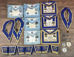 Freemasons Masonic Regalia Bundle Vintage Devonshire Provincial Junior Warden - Picture 1 of 17
