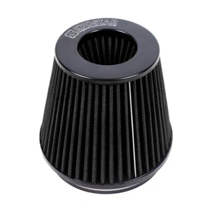 6" 178mm High Flow Inlet Cold Air Intake Cone Replacement Dry Air Filter Black - Bild 1 von 11