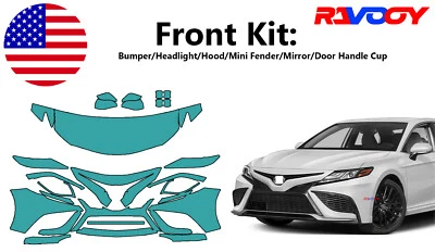 For Toyota Camry SE XSE 2021-2024 Front Paint Protection Film PreCut PPF Kit - Image 1 of 4