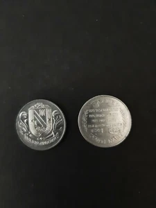 Vintage BOLTON WANDERERS ESSO COIN - FA CUP CENTENARY 1872-1972 - Picture 1 of 1