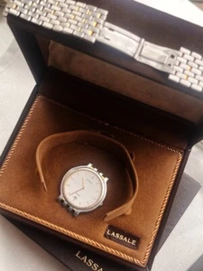 1986 Seiko Lassale 9559-6009 Wristwatch. With Box. Works. Bracelet Issue. READ - Picture 1 of 11
