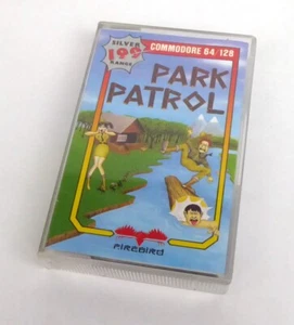 Commodore 64 C64 Spiel -- PARK PATROL Firebird/Activision) -- Tape Kassette - Picture 1 of 1