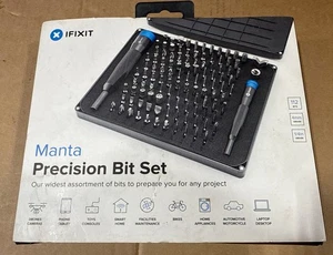 Kit de destornillador de broca de precisión iFixit Manta 112 piezas NUEVO - Imagen 1 de 2
