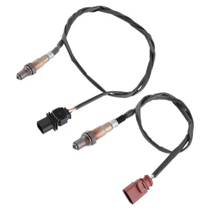 New Set Of 2 Upstream Downstream Oxygen Sensor For Audi TT VW Jetta Beetle Golf - Picture 1 of 11