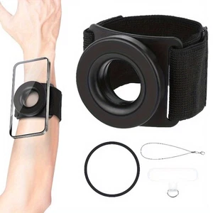 Walking Phone Holder Wrist Adjustable Magnetic Wristband for Outdoor Sports 360 - Photo 1 sur 10