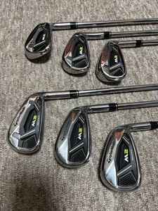 TaylorMade Iron Set M2 Iron FLEX-S 4, 5, 6, 7, 8, 9, pw used - Picture 1 of 13