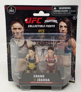 Mini Octagon Fighters UFC set figure combattimenti da collezione MMA Zhang vs Joanna - Foto 1 di 3