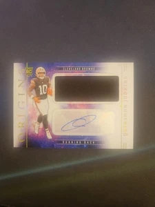 QUINSHON JUDKINS 2025 Panini Origins Auto Jumbo Jersey Rookie RC Browns RPA - Picture 1 of 8