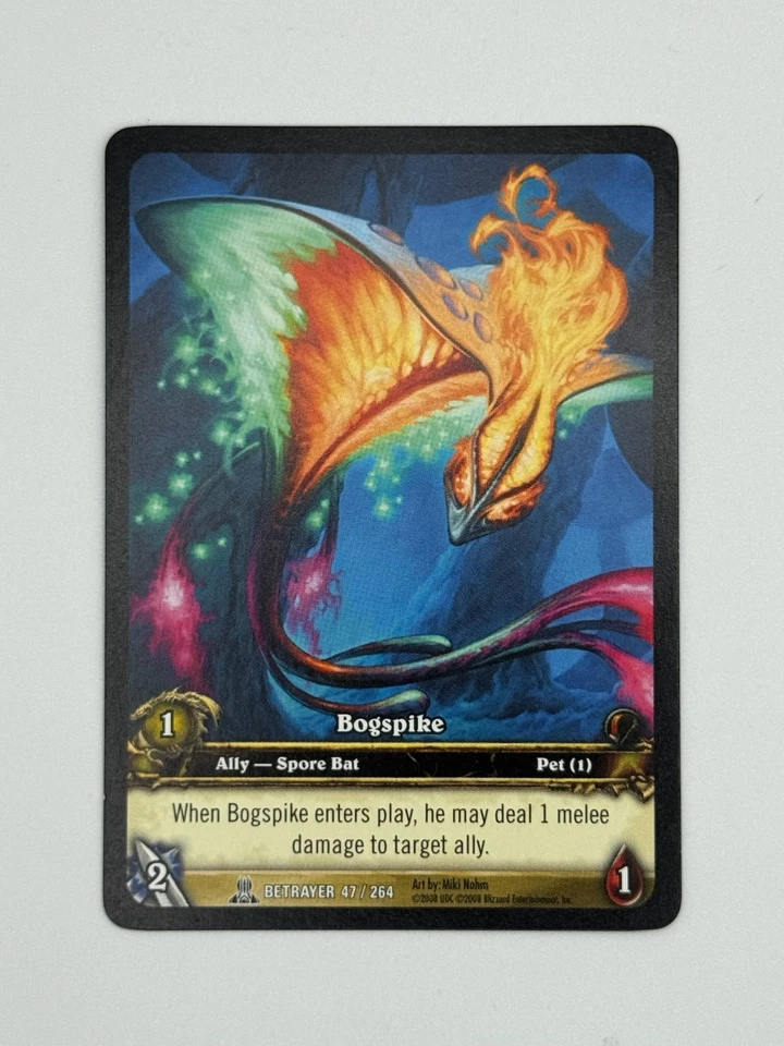 World of Warcraft TCG Betrayer 47/264 Extended Art Bogspike - Image 1 of 1