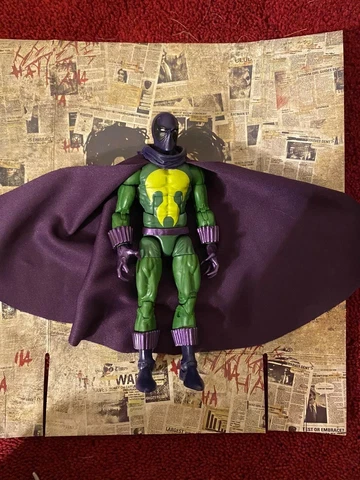 Custom Prowler Cloth Cape For 1:12 Figure Marvel legneds Cape Only Cover