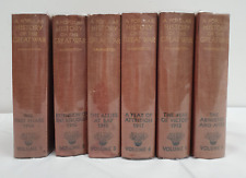 A Popular History of the Great War Volumes 1 to 6 Edited by Sir J. A Hammerton
