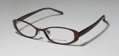 Monturas de gafas para mujer Jones New York J612 borgoña 52-16-135 ¡¡NUEVA TIENDA CERRADA!!! Foto 1 de 4