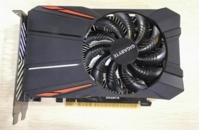 Gigabyte GeForce GTX 1050 Ti 4GB GDDR5 GV-N105TD5-4GD PCI-E Video Card HDMI DVI - Image 1 of 4