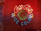 VINTAGE COCA COLA NEON 28” CLOCK