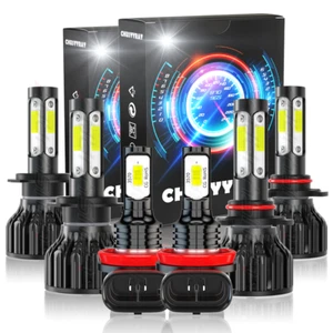 For Mitsubishi Outlander 2014-2020 6000K LED Headlight High/Low Fog Light Bulbs - Picture 1 of 16