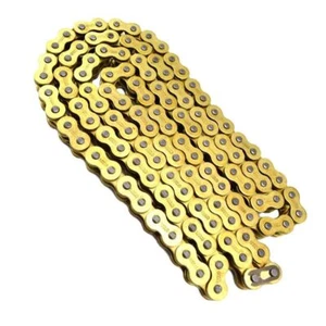 Cadena Hendler para motocicleta de alta resistencia dorada 530-118 eslabones (34,0 KN) - Imagen 1 de 1