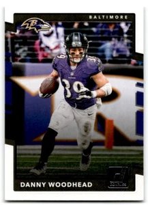 2017 Donruss Danny Woodhead Baltimore Ravens #254 - Picture 1 of 2
