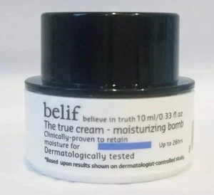 NEW! BELIF Natural Skincare MOISTURIZING BOMB The True Cream 10ml - Picture 1 of 7