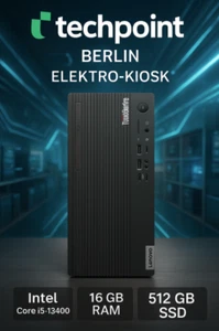 Lenovo ThinkCentre M70t Gen5 | 12U60010GE | i5-13400 16GB 512GB Tower Pc Desktop - Bild 1 von 24