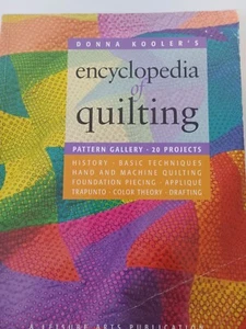 Donna Kooler's Encyclopedia of Quilting Pre-owned Paperback 20 Projects - Imagen 1 de 7