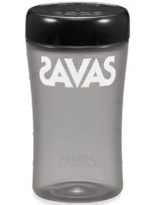 SAVAS 【PROTEIN SHAKER】 500ml BLACK MEIJI From Japan - Picture 1 of 4
