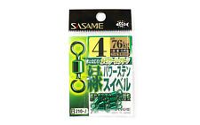Sasame 210-J Power Stain Swivel Smooth Spin Green Size 4 (9809)