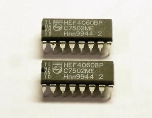 4 St. IC HEF4060BP Philips binary counter neu ungebraucht - Bild 1 von 1