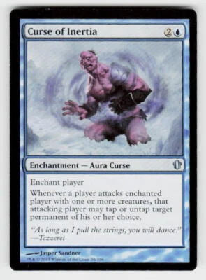 Commander 2013 #36 Curse of Inertia - Image 1 of 2