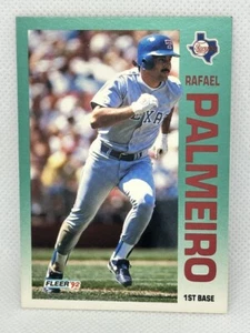 Rafael Palmeiro 1992 Fleer #311 Texas Rangers - Picture 1 of 2