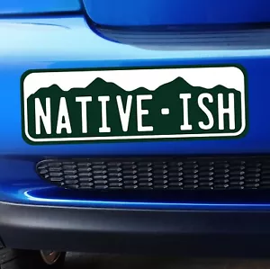 Large Colorado Native-Ish - Laminated Vehicle Bumper Sticker - Foto 1 di 1