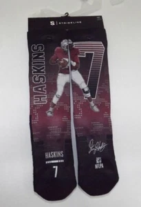 Strideline NFL Washington Redskins Men's Dwayne Haskins 7 Player Socks M/L - Picture 1 of 2