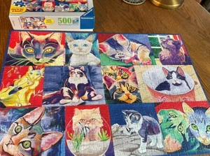 RAVENSBURGER Hello Kitty Kat Puzzle, Colorful - Picture 1 of 1