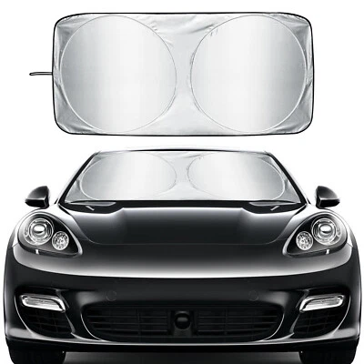 Fit For American Austin Car Shade Windshield Cover 59"*31" inch Sun Visor Shade - Image 1 of 4