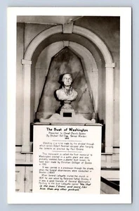 Die Büste von Washington Postkarte unbespielt - Bild 1 von 2