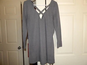 VESTIDO MUJER YOINS YOUR INSPIRATION MANGA LARGA TALLA XL GRIS 97% POLIÉSTER  - Imagen 1 de 7