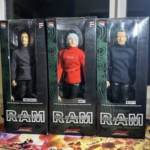 EXTREMELY RARE!! MEDICOM REAL ACTION MAN RAM 12 INCH SET FREDRICK MATT SCOTT NEW - Picture 1 of 16