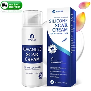 Rvlaim Scar Cream Gel, Advanced Silicone Scar Gel, Professional Scar Removal ... - Picture 1 of 12