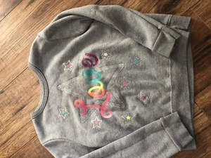 Garanimals Girls 5T Sweatshirt Navy Blue Pullover Rainbow🌈 Star🌟 Long Sleeves - Picture 1 of 3