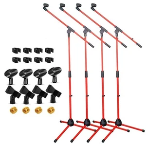 5Core Tripod Mic Stand Adjustable Heavy Duty Floor Holder Microphone Boom Arm 4x - Picture 1 of 11