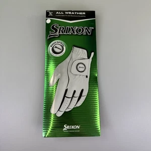 Guanto da golf Srixon All Weather Ball Marker bianco - uomo mano sinistra taglia XL - Foto 1 di 4